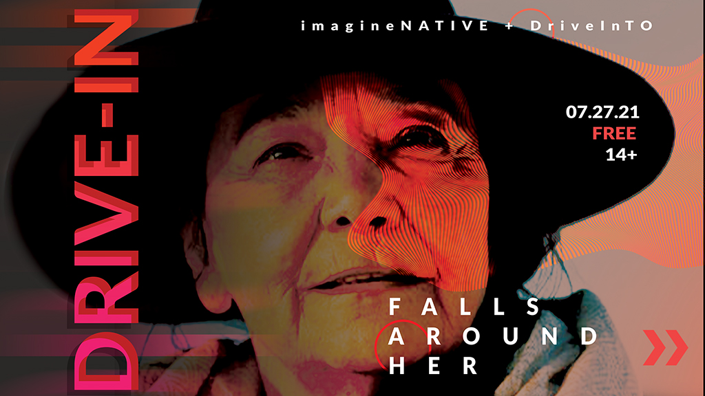 Promotional image from Falls Around Her