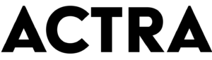Actra Logo in Black