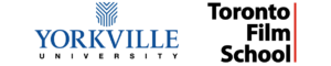 Logo of Yorkville University + Toronto Film School